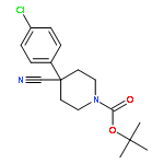 Tert-butyl 4-(4-chlorophenyl)-4-cyanopiperidine-1-carboxylate