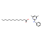 tetradecanoic acid, compd. with 4,6-dimethyl-N-phenyl-2-pyrimidinamine (1:1)