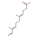 2,6-Octadienal, 8-(acetyloxy)-2,6-dimethyl-, (6E)-