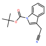 tert-Butyl 3-(cyanomethyl)-1H-indole-1-carboxylate
