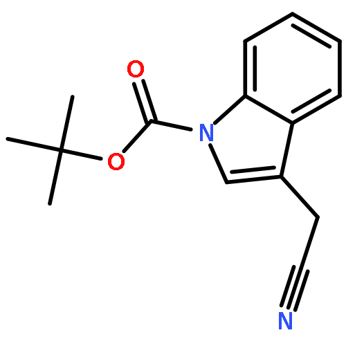tert-Butyl 3-(cyanomethyl)-1H-indole-1-carboxylate