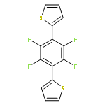 Thiophene, 2,2'-(2,3,5,6-tetrafluoro-1,4-phenylene)bis-