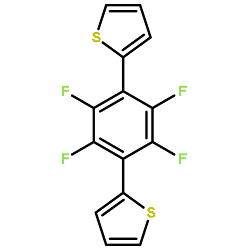 Thiophene, 2,2'-(2,3,5,6-tetrafluoro-1,4-phenylene)bis-