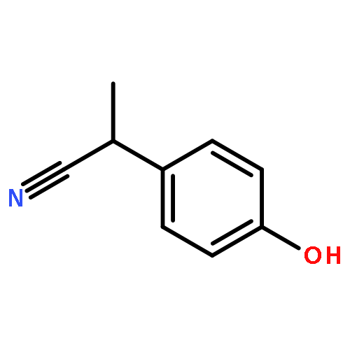 Benzeneacetonitrile,4-hydroxy-a-methyl-