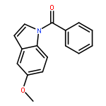 1H-Indole, 1-benzoyl-5-methoxy-