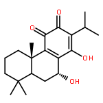 1,4-Phenanthrenedione,4b,5,6,7,8,8a,9,10-octahydro-3,10-dihydroxy-4b,8,8-trimethyl-2-(1-methylethyl)-,(4bS,8aS,10R)-