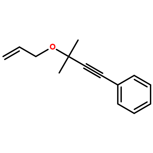 Benzene, [3-methyl-3-(2-propenyloxy)-1-butynyl]-