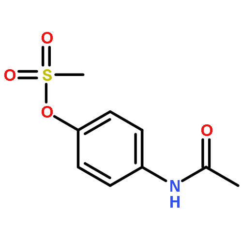 Acetamide, N-[4-[(methylsulfonyl)oxy]phenyl]-