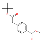 Benzeneacetic acid, 4-(methoxycarbonyl)-, 1,1-dimethylethyl ester