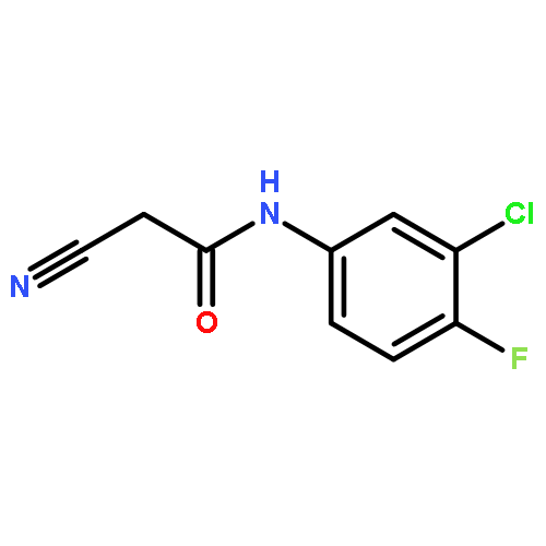 N-(3-Chloro-4-fluorophenyl)-2-cyanoacetamide