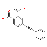 4-(phenylethynyl)benzene-1,2-dicarboxylic acid