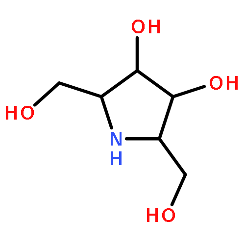 (2S,3S,4S,5S)-2,5-bis(hydroxymethyl)pyrrolidine-3,4-diol