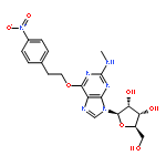 Guanosine, N-methyl-6-O-[2-(4-nitrophenyl)ethyl]-