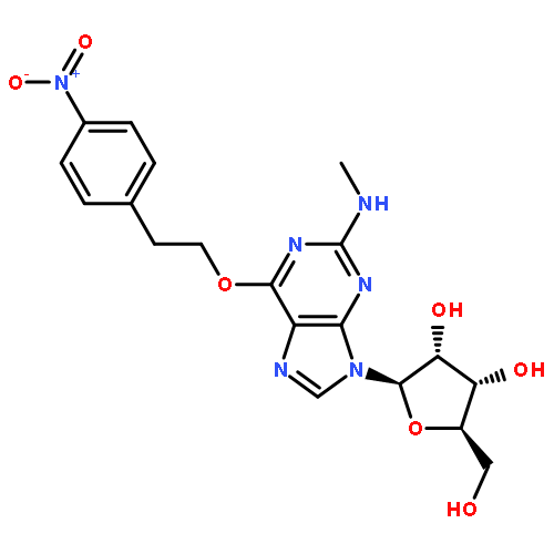 Guanosine, N-methyl-6-O-[2-(4-nitrophenyl)ethyl]-