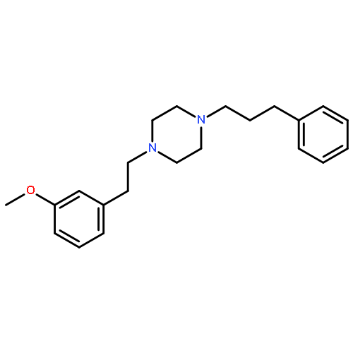 Piperazine, 1-[2-(3-methoxyphenyl)ethyl]-4-(3-phenylpropyl)-