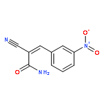 2-Propenamide, 2-cyano-3-(3-nitrophenyl)-, (2E)-