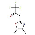 2-Propanone, 3-(4,5-dimethyl-2-oxazolyl)-1,1,1-trifluoro-