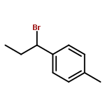 Benzene, 1-(1-bromopropyl)-4-methyl-