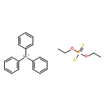 triphenylstannanylium O,O-diethyl phosphorodithioate