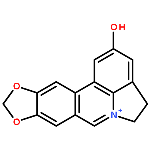 [1,3]Dioxolo[4,5-j]pyrrolo[3,2,1-de]phenanthridinium,4,5-dihydro-2-hydroxy-