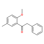 Ethanone, 1-(2-methoxy-5-methylphenyl)-2-phenyl-