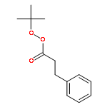 Benzenepropaneperoxoic acid, 1,1-dimethylethyl ester