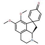 (8a'R)-5',6'-dimethoxy-1'-methyl-2',3',8',8a'-tetrahydro-1'H,4H-spiro[cyclohexa-2,5-diene-1,7'-cyclopenta[ij]isoquinolin]-4-one