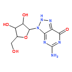 7H-1,2,3-Triazolo[4,5-d]pyrimidin-7-one,5-amino-3,4-dihydro-3-b-D-ribofuranosyl-