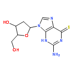 6H-Purine-6-thione,2-amino-9-(2-deoxy-a-D-erythro-pentofuranosyl)-1,9-dihydro-