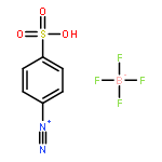 4-sulfobenzenediazonium tetrafluoroborate