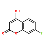 2H-1-Benzopyran-2-one, 7-fluoro-4-hydroxy-