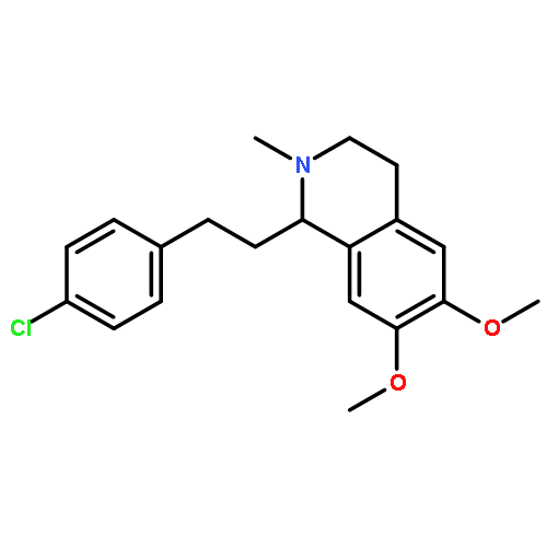 1-[2-(4-chlorophenyl)ethyl]-6,7-dimethoxy-2-methyl-3,4-dihydro-1h-isoquinoline