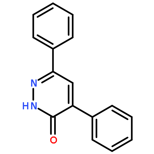 3(2H)-Pyridazinone, 4,6-diphenyl-