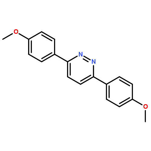 Pyridazine, 3,6-bis(4-methoxyphenyl)-