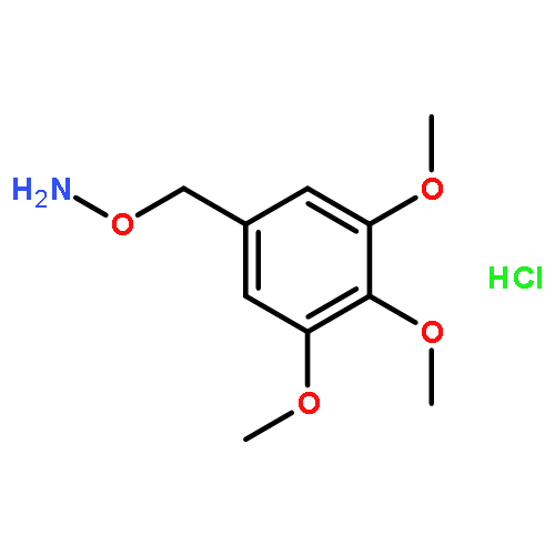 5-[(aminooxy)methyl]-1,2,3-trimethoxybenzene hydrochloride (1:1)