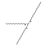 Octadecanoic acid, 2,3-bis[(1-oxohexadecyl)oxy]propyl ester
