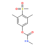 Phenol,3,5-dimethyl-4-(methylsulfonyl)-, 1-(N-methylcarbamate)