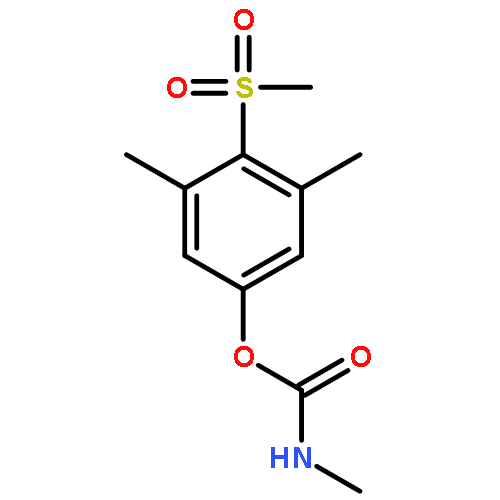 Phenol,3,5-dimethyl-4-(methylsulfonyl)-, 1-(N-methylcarbamate)