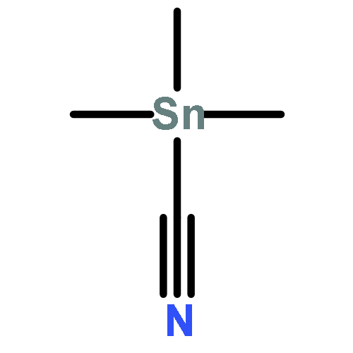 trimethylstannanecarbonitrile