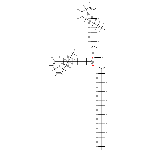 (+-)-1,2-Bis-linoloyloxy-3-stearoyloxy-propan