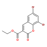 Ethyl 6,8-dibromo-2-oxochromene-3-carboxylate