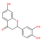 4H-1-Benzopyran-4-one,2-(3,4-dihydroxyphenyl)-2,3-dihydro-7-hydroxy-