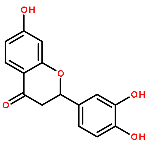 4H-1-Benzopyran-4-one,2-(3,4-dihydroxyphenyl)-2,3-dihydro-7-hydroxy-