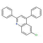 Quinoline, 6-chloro-2,4-diphenyl-