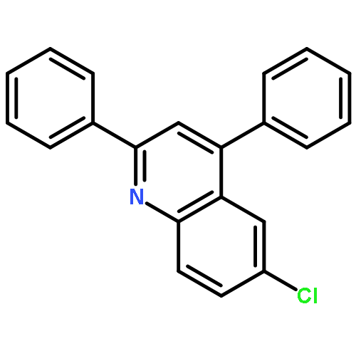 Quinoline, 6-chloro-2,4-diphenyl-