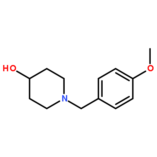 4-Piperidinol, 1-[(4-methoxyphenyl)methyl]-