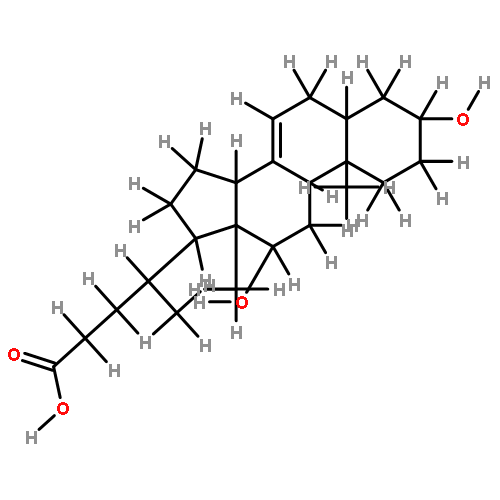 3alpha.12alpha-Dihydroxy-5beta-Delta7-cholensaeure