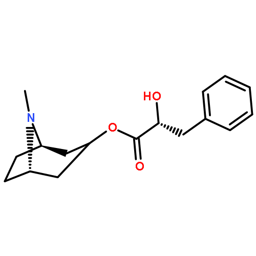 Benzenepropanoic acid, a-hydroxy-,(3-endo)-8-methyl-8-azabicyclo[3.2.1]oct-3-yl ester, (aR)-