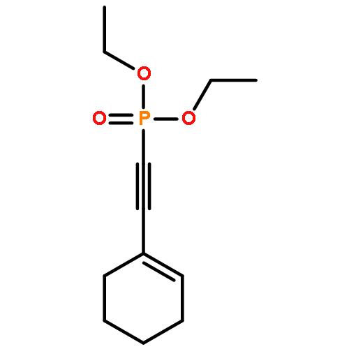 Phosphonic acid, (1-cyclohexen-1-ylethynyl)-, diethyl ester