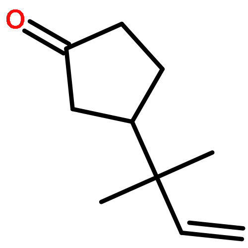 Cyclopentanone, 3-(1,1-dimethyl-2-propenyl)-